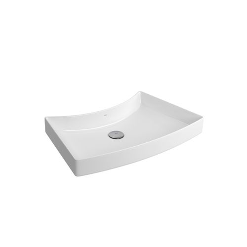 Cuba Deca L.127.17 Sobrepor com Mesa Posterior 605x390mm Branco