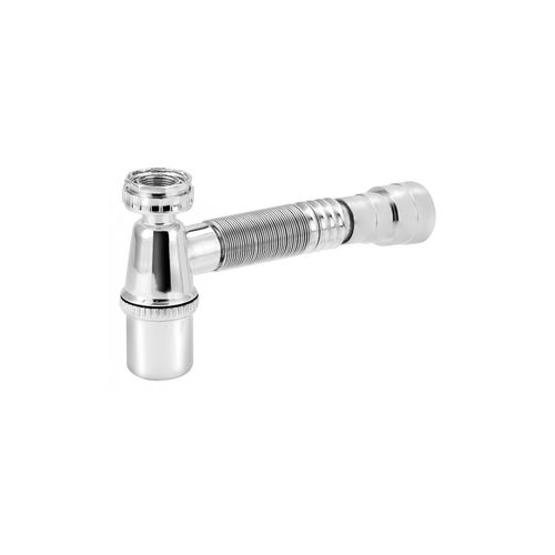 Sifão Esteves Universal Saída Extensível Metalizado VSP350CWG