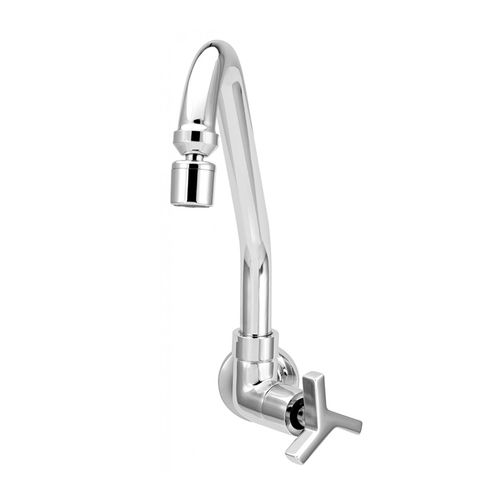 Torneira Esteves Cozinha Parede Bica Móvel 1/4" Volta 1168 New Light C66 Cromado VTP610CWB
