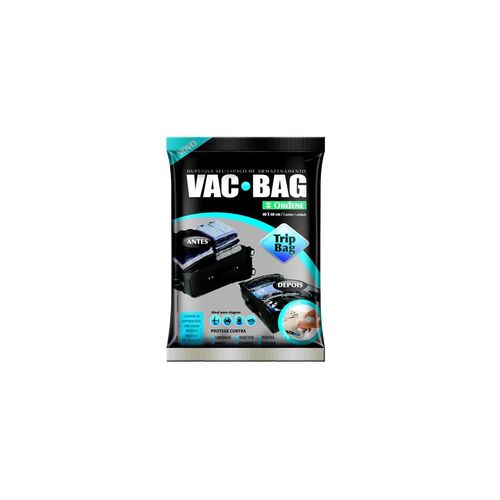 Saco Ordene Vac Bag P/Armazulejoanamento Trip 60X40Cm 55000