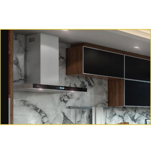Coifa Fischer Infinity Parede 90cm 19902-22550 220V Touch Preta