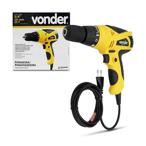 Parafusadeira/Furadeira Vonder Fpv300 127V 6001300010