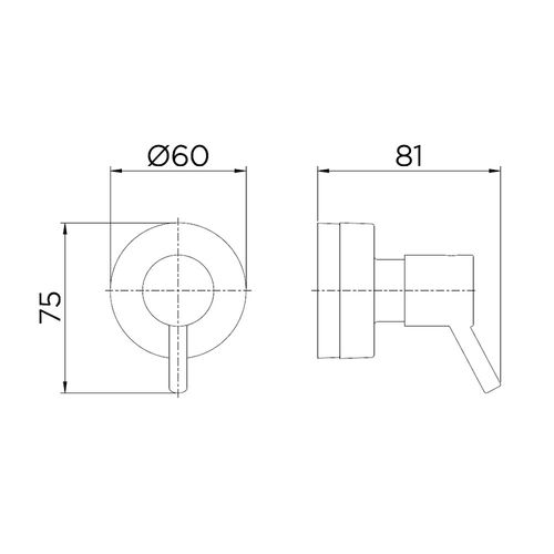 Acabamento Docol Base Deca Reforma Loggica 3/4" Cromado 00494306