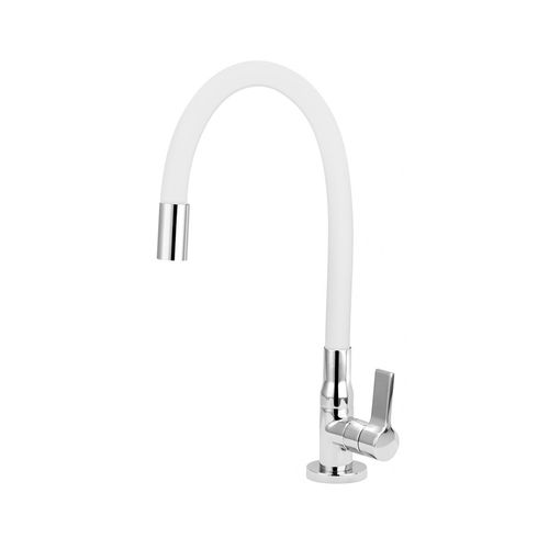 Torneira Esteves Cozinha Mesa Bica Articulada Branca Versata VTM461CWB