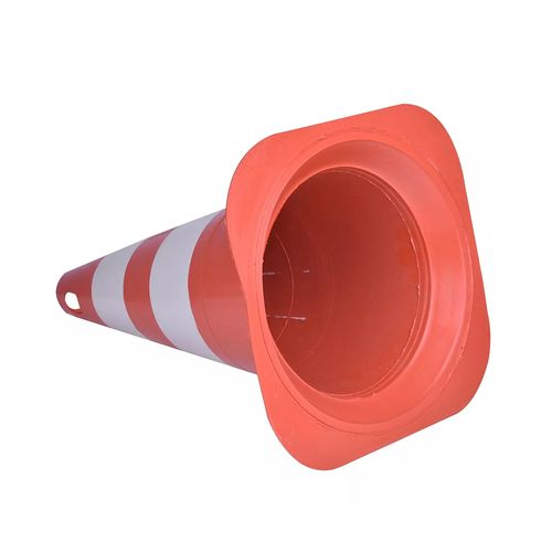 Cone Vonder 50cm Branco/Laranja Polietileno 7029000504