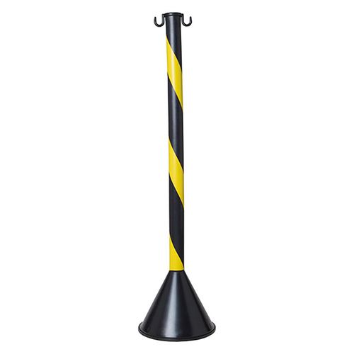 Pedestal Plástico Vonder 90cm Preto/Amarelo 1557000900