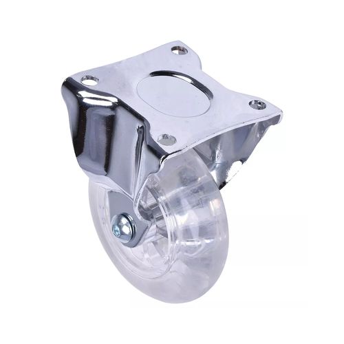 Rodízio Vonder Fixo 2" Poliuretano Transparente 3579001020