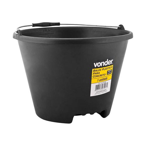 Balde Vonder Plástico para Concreto 12 Litros 3315012000
