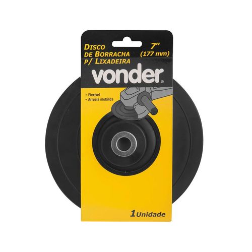 Disco Vonder Borracha 7 Flexível 6099007000