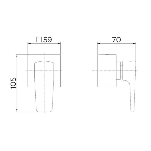 Acabamento Docol Base Deca Reforma Lift  3/4" Cromado 00811906