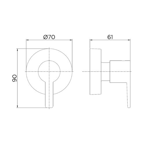Acabamento Docol Base Gali 1.1/2" Cromado 806606