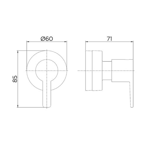 Acabamento Docol Base Deca Reforma Gali 3/4" Cromado 00806706