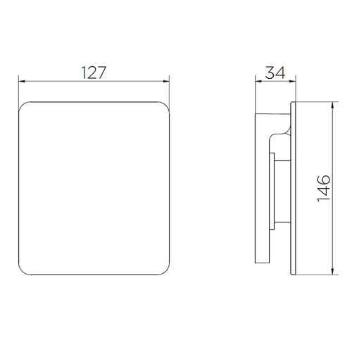 Acabamento Docol Válvula Docolflat Niquel Escovado 931744