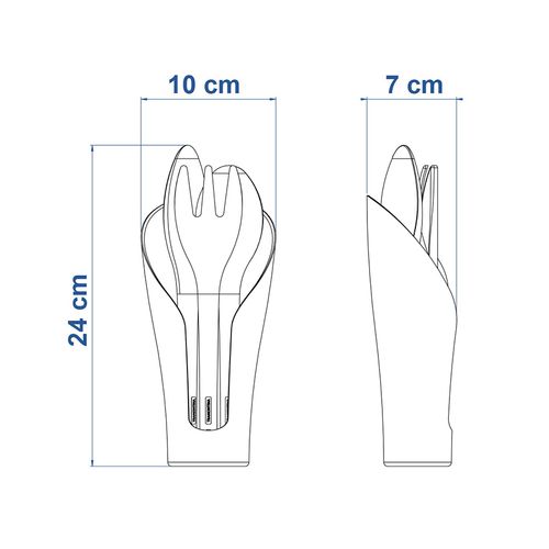 Jogo Tramontina p/Jardim Cocoon Marrom C/4 pecas 78107/809
