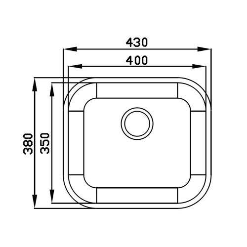 Cuba Ghel Plus 40x35x14 Acabamento Polido para Valvula 3.1/2" 10.02.34131/34130