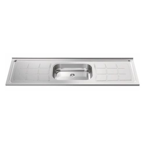 Pia GhelPlus Bali 200x560x11cm 1 Cuba Convencial 30900 sem Válvula com Furo de 3.1/2"