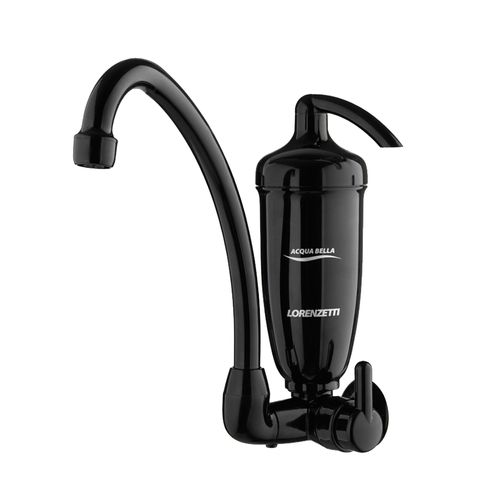 Filtro Lorenzetti Acqua Bella Black com Torneira Parede 7411819