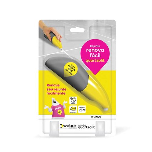 Rejunte Quartzolit Renova Fácil Corda 120ML 0571.00055.0001Caixa