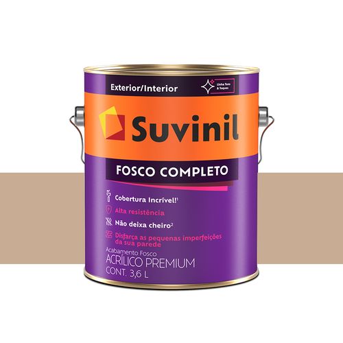 Tinta Suvinil Fosco Completo Camurça 3,6 Litros 53400241