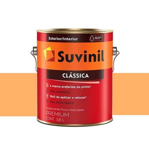 Tinta Suvinil Clássica Fosco Lirio 3,6 Litros 53360016