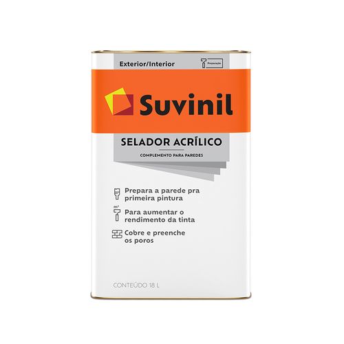 Selador Suvinil Acrílico 18 Litros 53445291