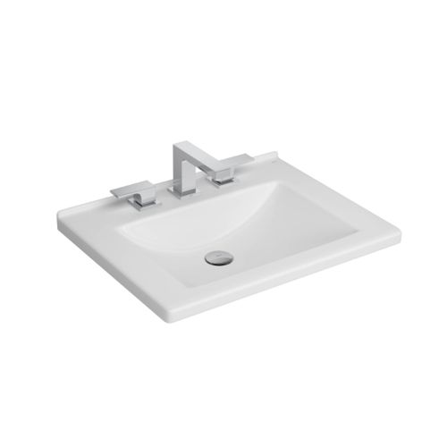 Cuba Deca L.940.17 Sobrepor com Mesa 570x460mm Branco