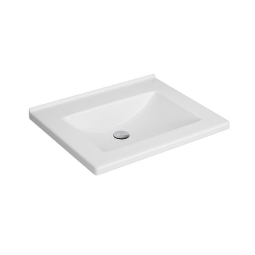 Cuba Deca L.940.17 Sobrepor com Mesa 570x460mm Branco