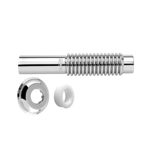 Tubo Ligação Blukit Ajustável Metal para Vaso 290404