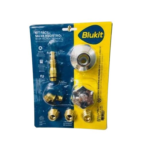 Kit Blukit Salva Registro 10x1cm com Acabamento C-50 06010226