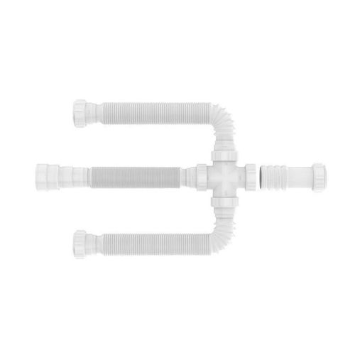 Sifão Blukit Tubo Extensível para Tanque e Pia Triplo 030406-51