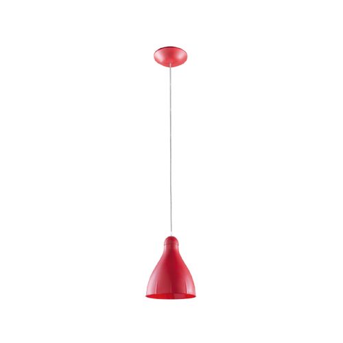 Pendente Demi Gota da Lagoa Vermelho 1xE27 — Ref. 7009
