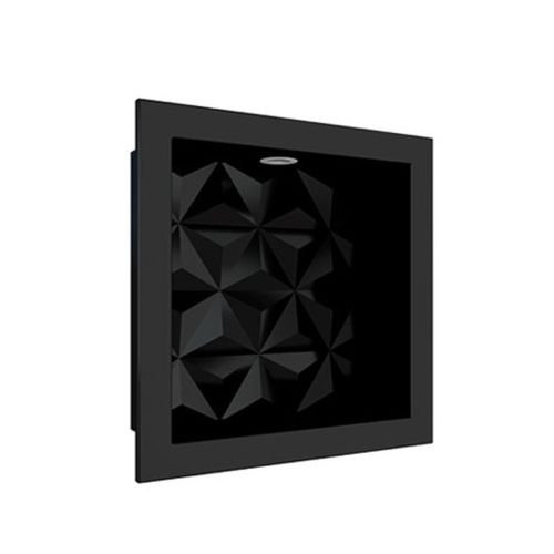 Nicho Cozimax 30x30x10Cm Multiuso Textura Preto 89976
