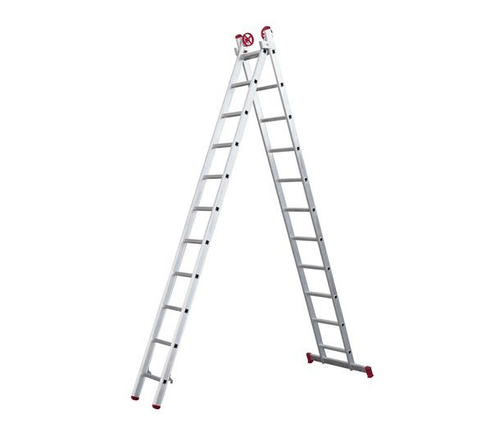 Escada Aluminio Botafogo Extensiva 2X11 Degraus Esc0620