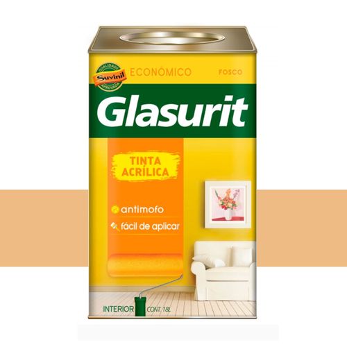 Tinta Grasu Latéx Vinil Acrílico 18 Litros Pêssego