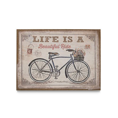 Quadro Decor Life Is A Beautiful Ride 40,6X55,8Cm Gb6303