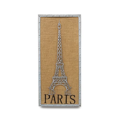 Quadro Decor Paris Metal 37x80cm