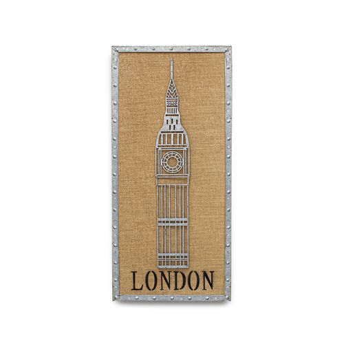 Quadro Decor London Metal 37x80cm