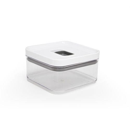 Pote Decor Hermetico Quadrado 1,0 Litro Transparente HD-68120