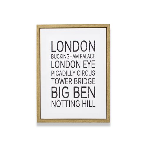 Quadro Decor Xingcheng London 45x60cm