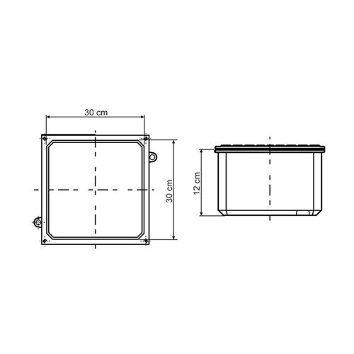 Caixa de Passagem Tramontina CP- 3030 56123004