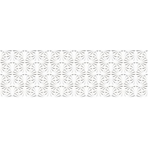 Azulejo Ceusa 32X100 Leque Branco Esmaltado 5004341A Retificado
