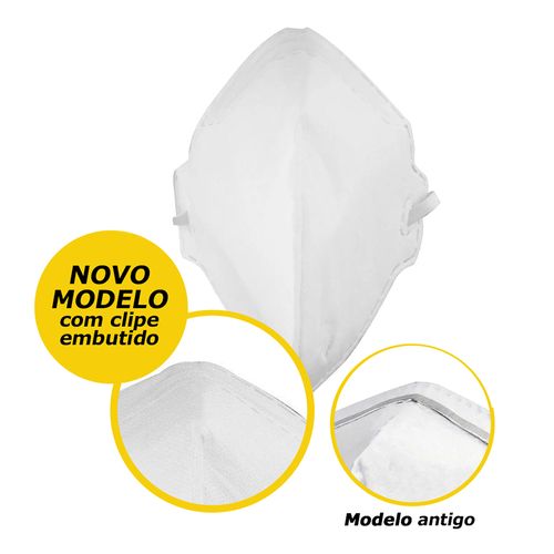 Respirador Vonder s/Carvão e Válvula  PFF1/Rdv2101 7048210101