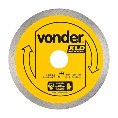 Disco Vonder Diamantado 110mm Para Porcelanato 1268800000