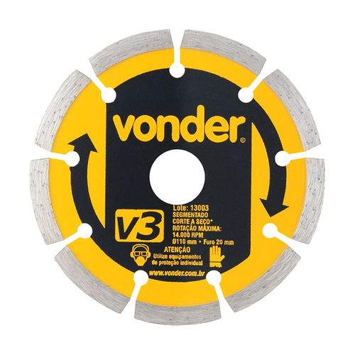 Disco Vonder Diamantado 110mm V3 1268300000