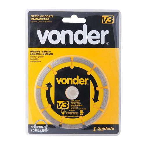 Disco Vonder Diamantado 110mm V3 1268300000