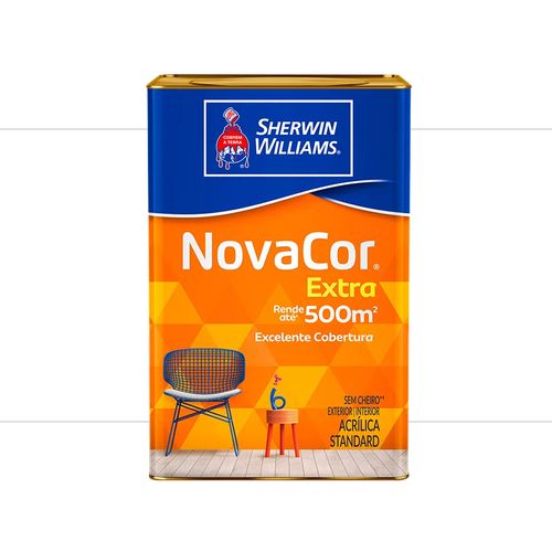 Tinta Sherwin Williams Novacor Extra Fosco Branco 18 Litros 38423106
