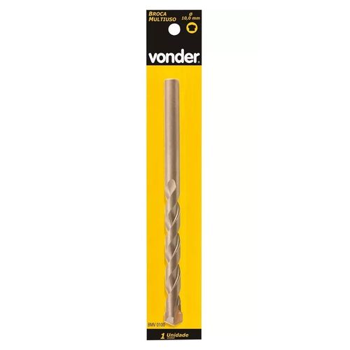 Broca Multiuso Vonder 6×100mm — Ref. 5390006000