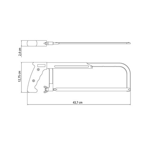 Arco Serra Tramontina Regulável 12"  43302012