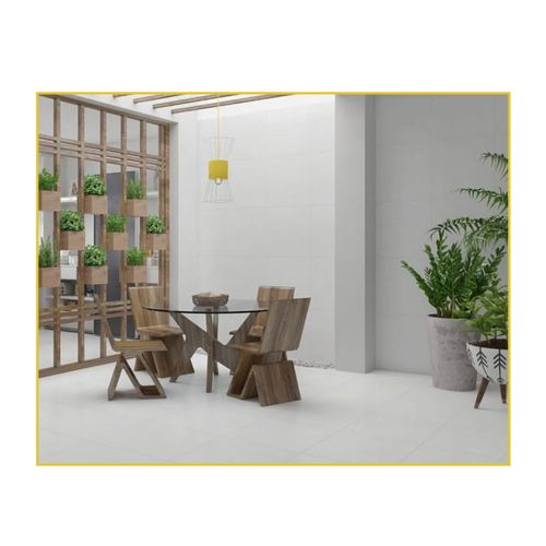 Piso Porcelanato Incefra 56x56 Sansevieria Silver Phd 56030 Retificado