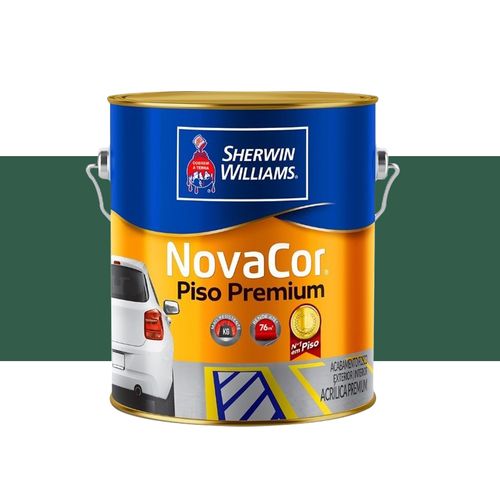 Tinta Sherwin Williams Novacor Piso Verde 3,6 Litros 38088101